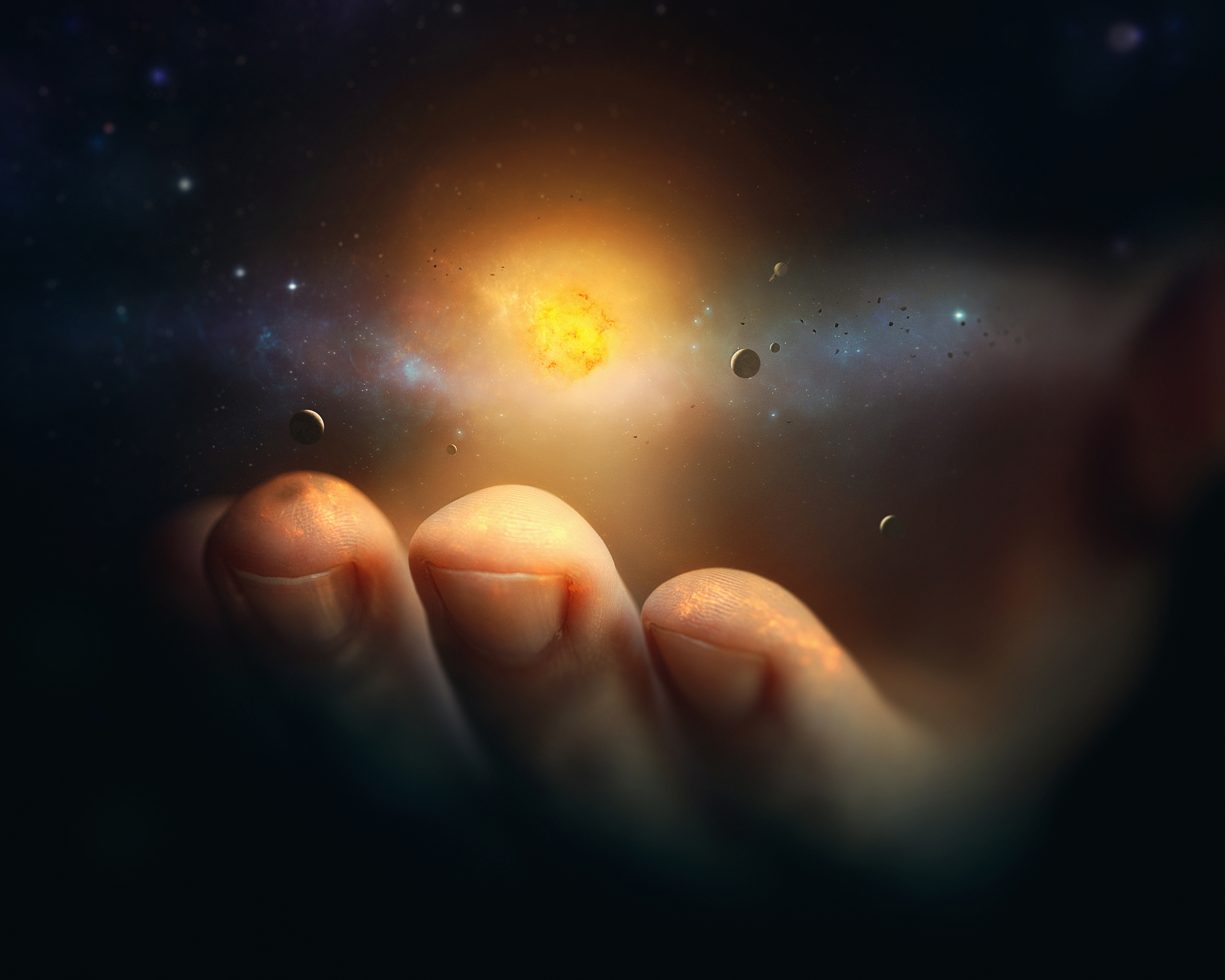 Miniature universe